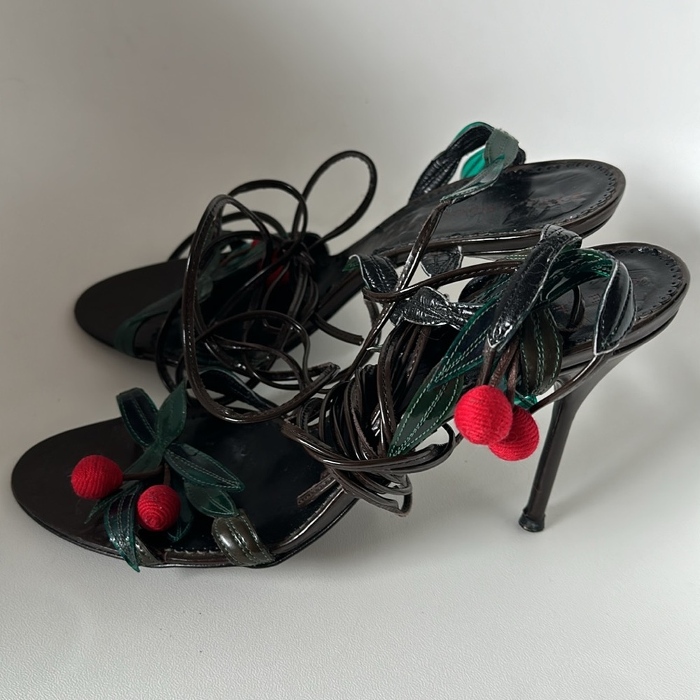 Stella McCartney Cherry Sandals 41 - Picture 3 of 8